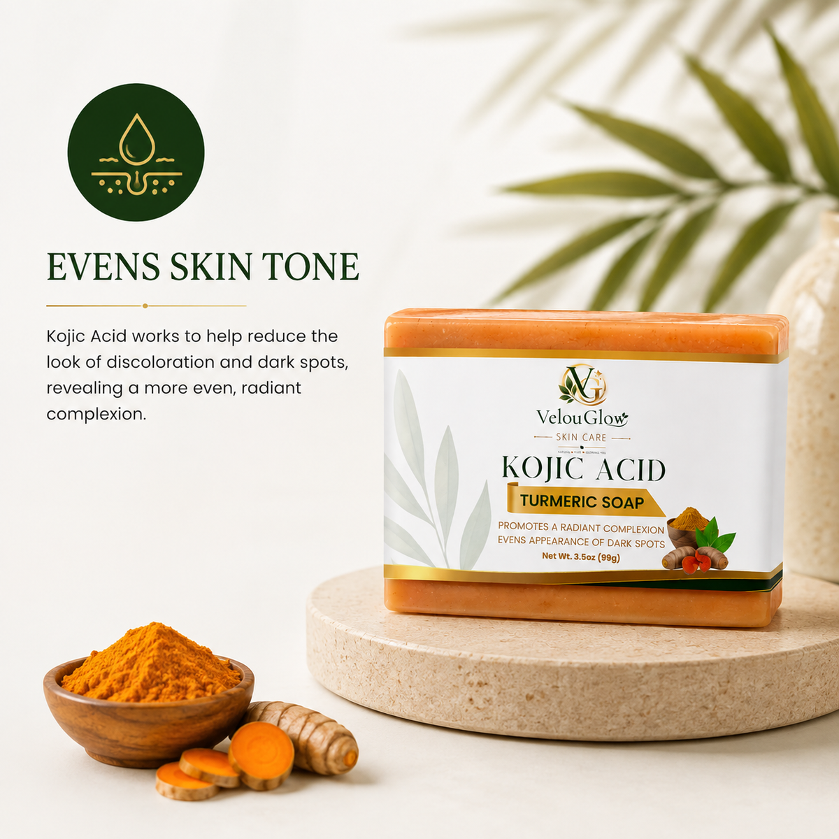 Kojic Acid Turmeric Soap