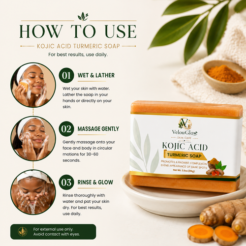 Kojic Acid Turmeric Soap